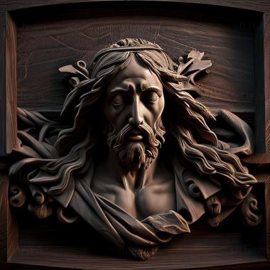 3D model jesus (STL)